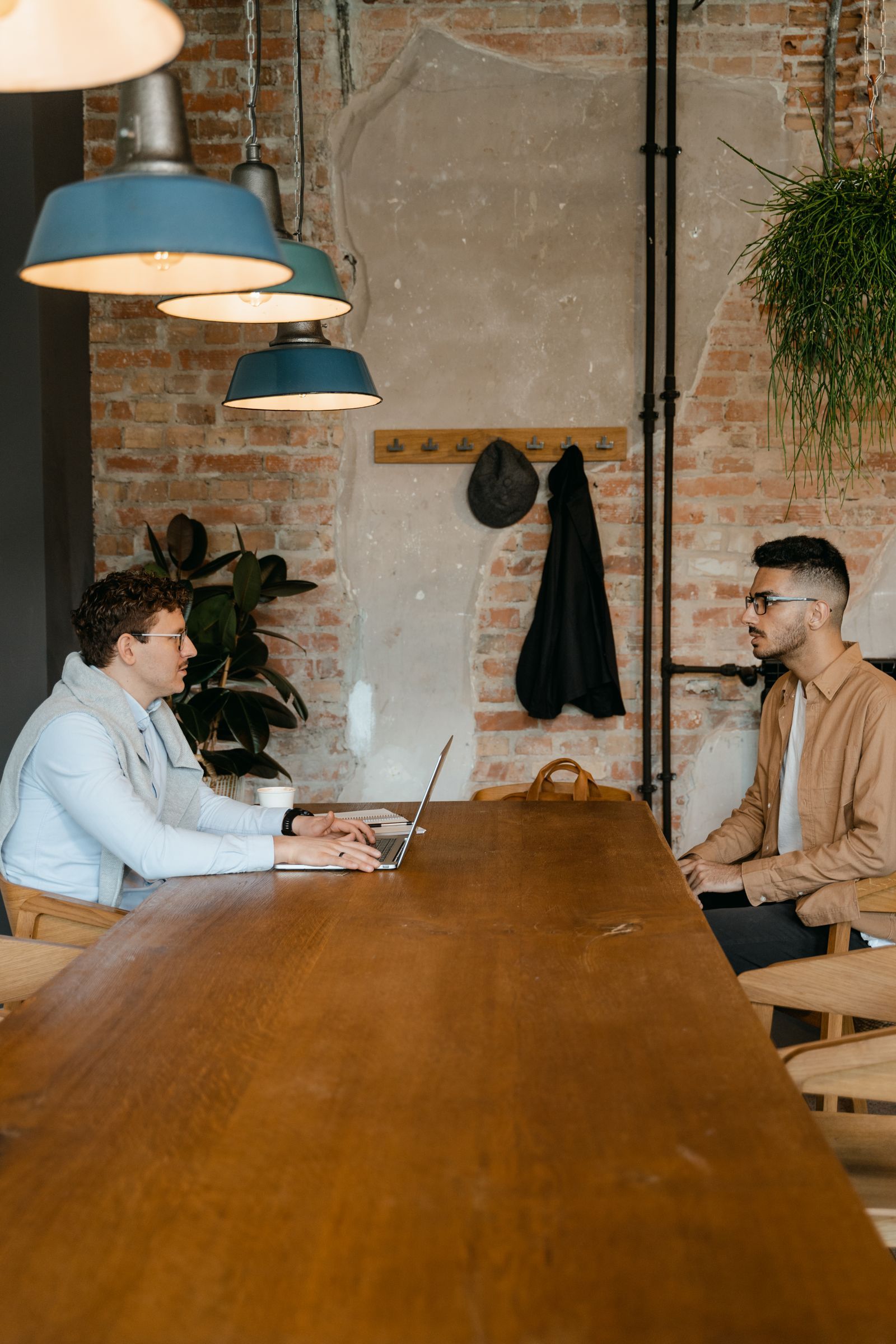 A hiring manager interviewing a candidate